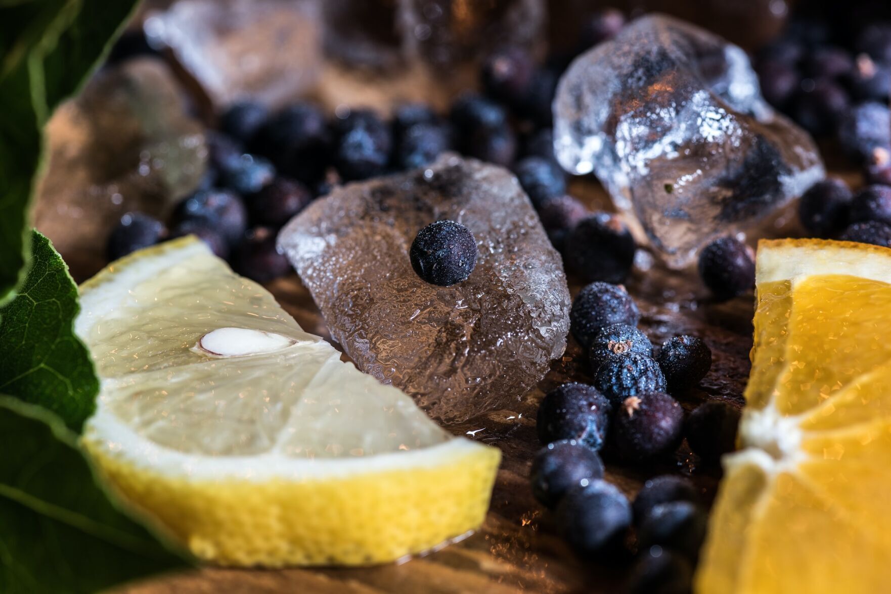 Frozen gin fizz
